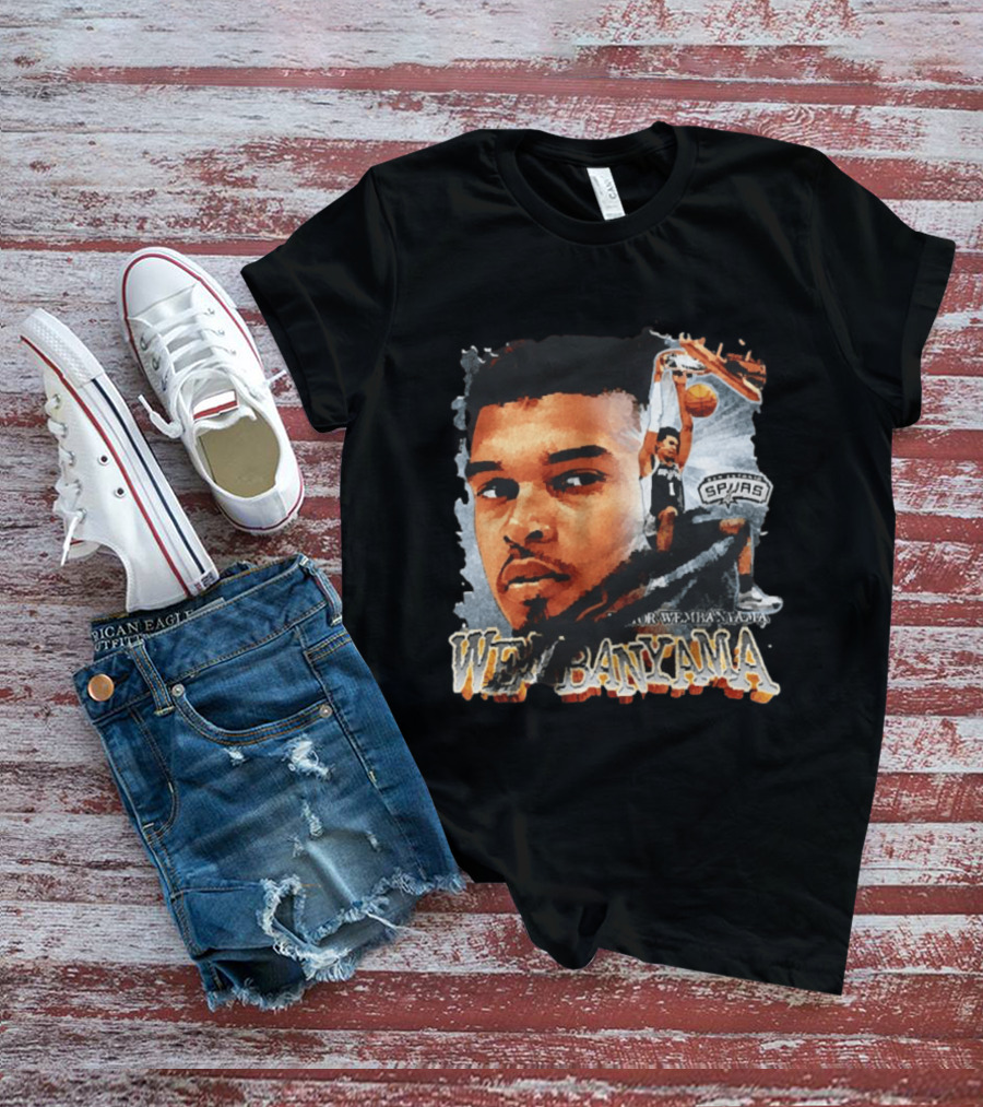 Victor Wembanyama San Antonio Spurs Basketball Spurs T-Shirt