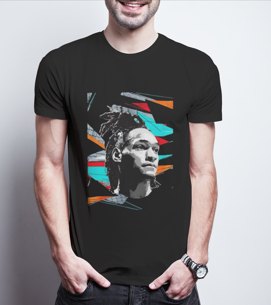 Devin Vassell San Antonio Spurs NBA Big Face Player T-Shirt