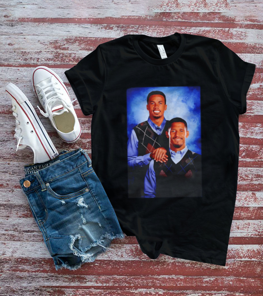 Arsenal FC Gabriel Magalhaes William Saliba Step Brothers Argyle Sweater Vest T-Shirt