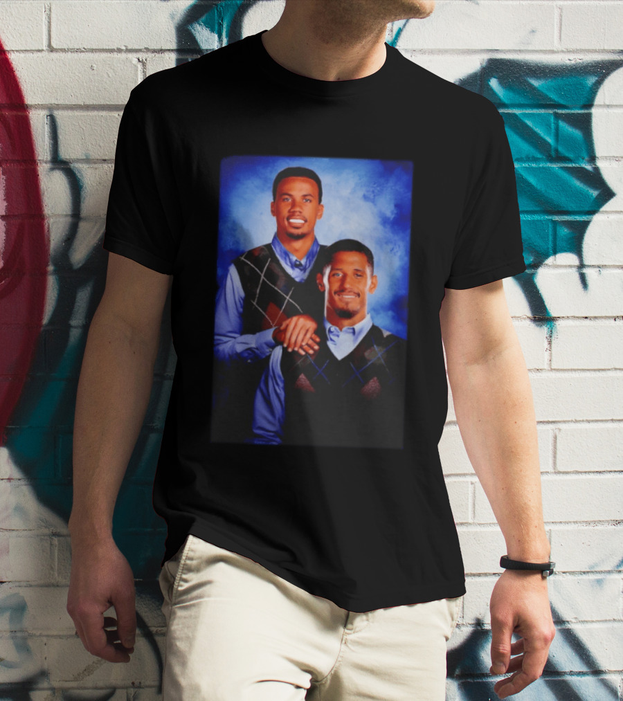 Arsenal FC Gabriel Magalhaes William Saliba Step Brothers Argyle Sweater Vest T-Shirt