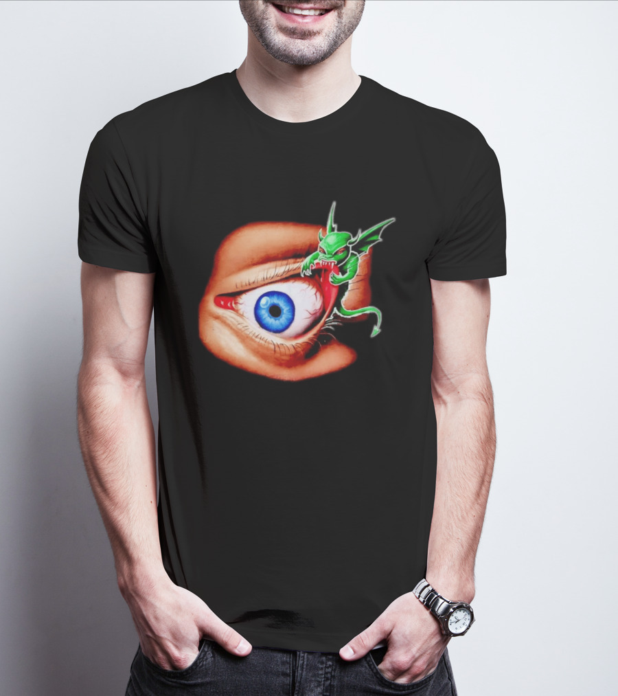Universal Studios Halloween Horror Nights 1997 The Monster Eats Eyes T-Shirt