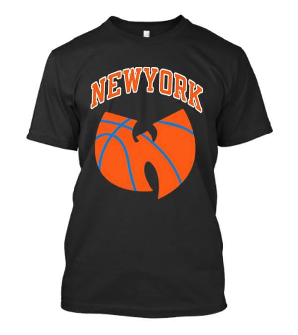 New York Basketball Wu Tang Clan Iconic Sports Fusion T-Shirt