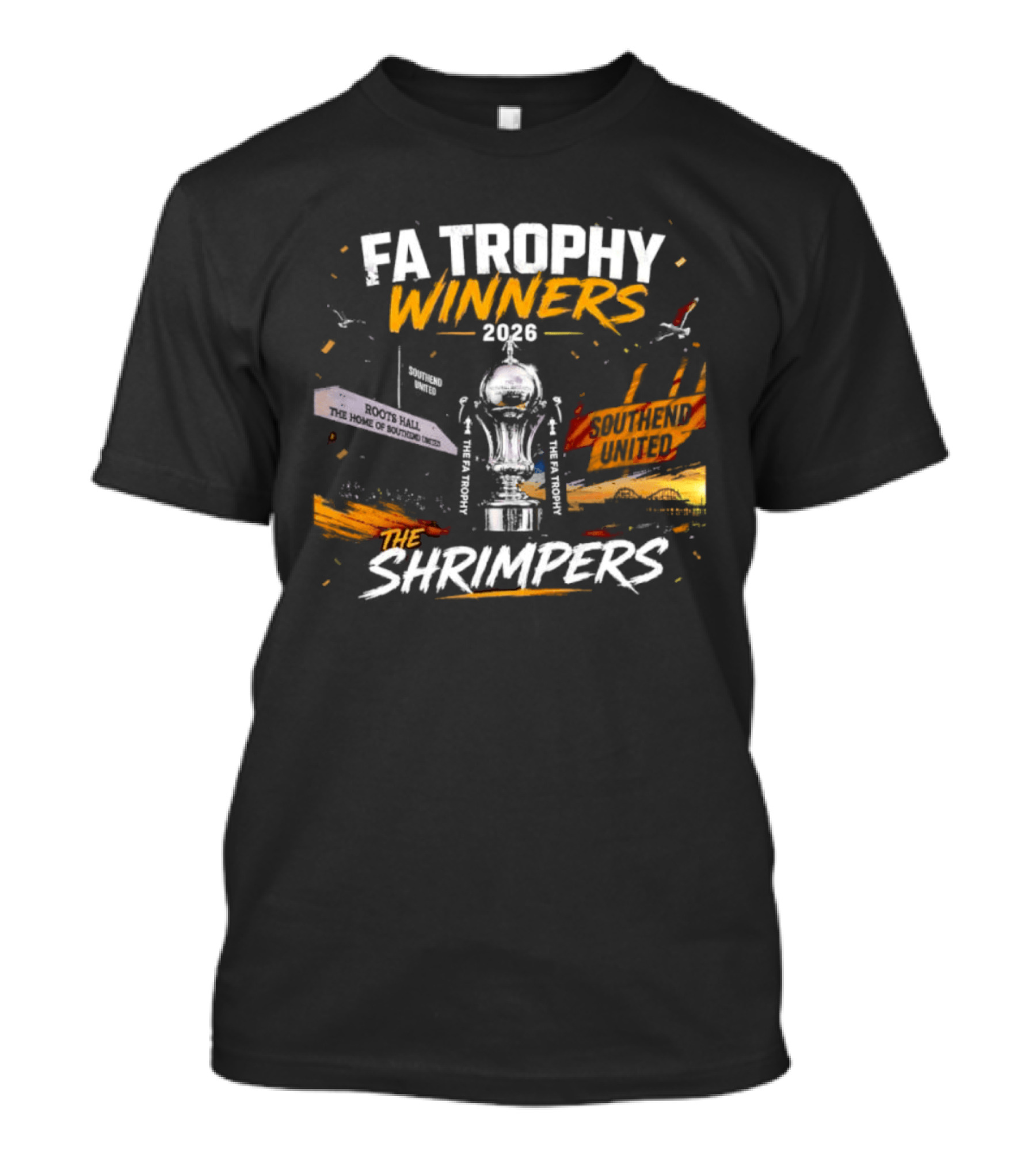 FA Trophy Winners 2026 The Shrimpers T-Shirt