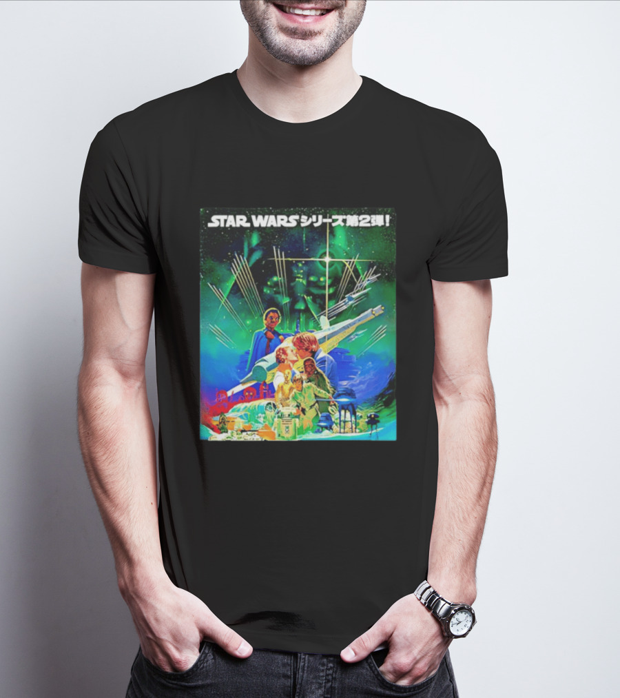 STAR WARS 2 The Empire Strikes Back 1980 Japan T-Shirt
