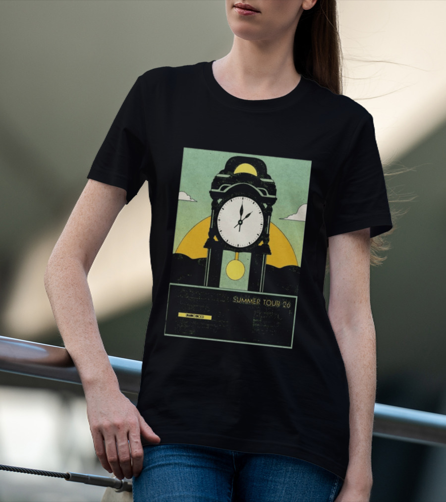 Unannounced The Band Memo Summer Tour 2026 And Sun T-Shirt