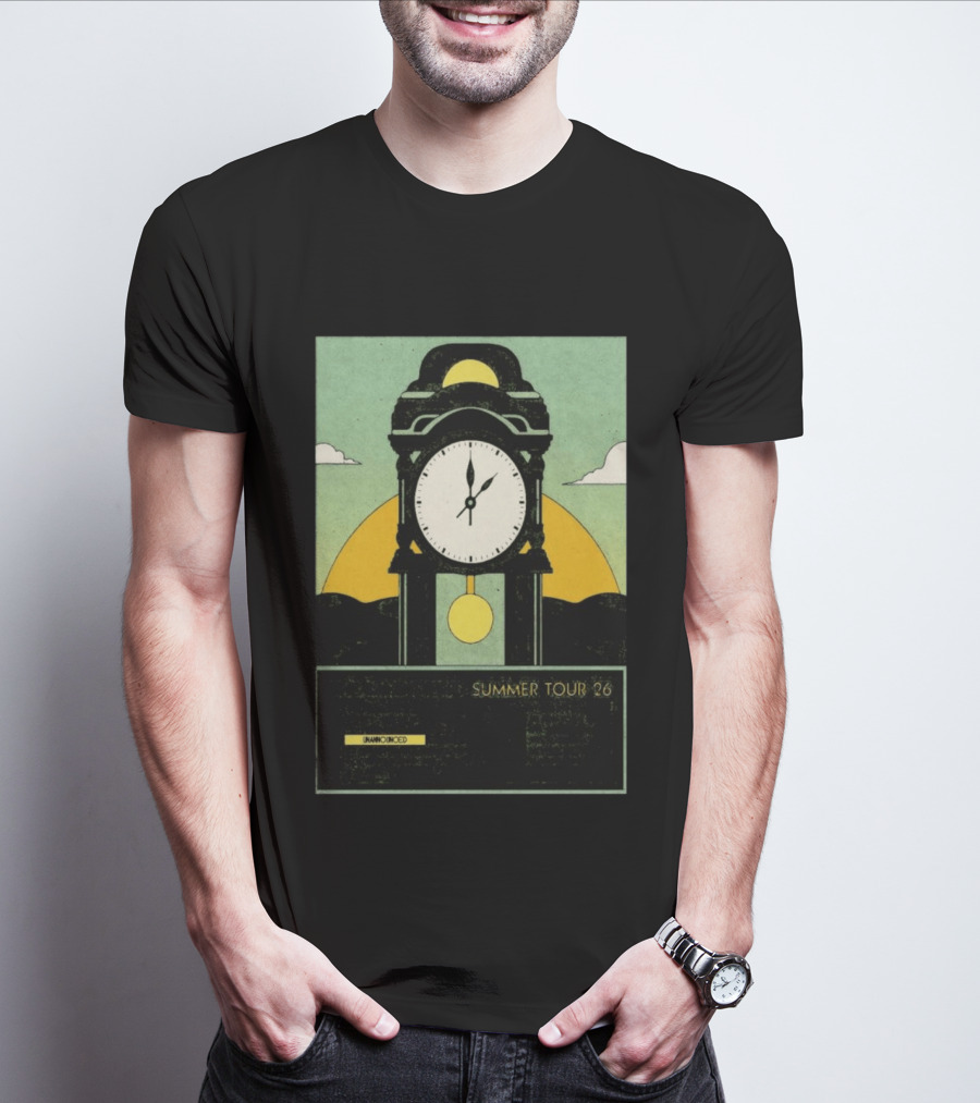 Unannounced The Band Memo Summer Tour 2026 And Sun T-Shirt