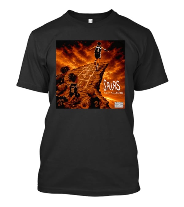 Victor Wembanyama Spurs Follow The Leader San Antonio NBA T-Shirt
