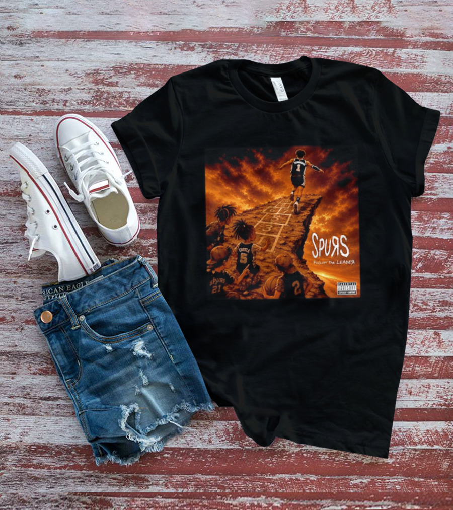Victor Wembanyama Spurs Follow The Leader San Antonio NBA T-Shirt