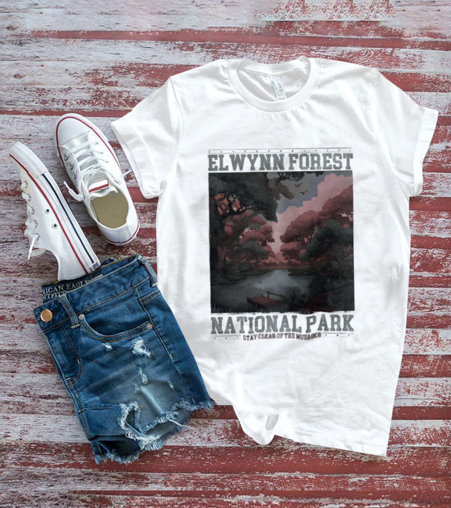 Elwynn Forest National Park Stay Clear Of The Murlocs Scenic Adventure T-Shirt