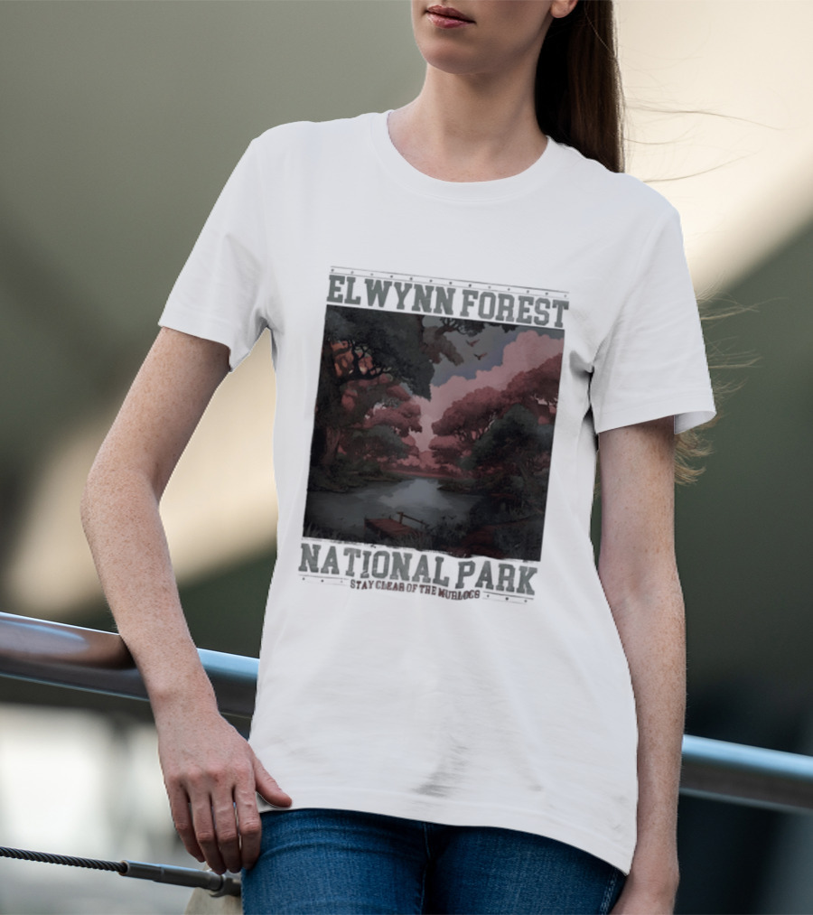 Elwynn Forest National Park Stay Clear Of The Murlocs Scenic Adventure T-Shirt