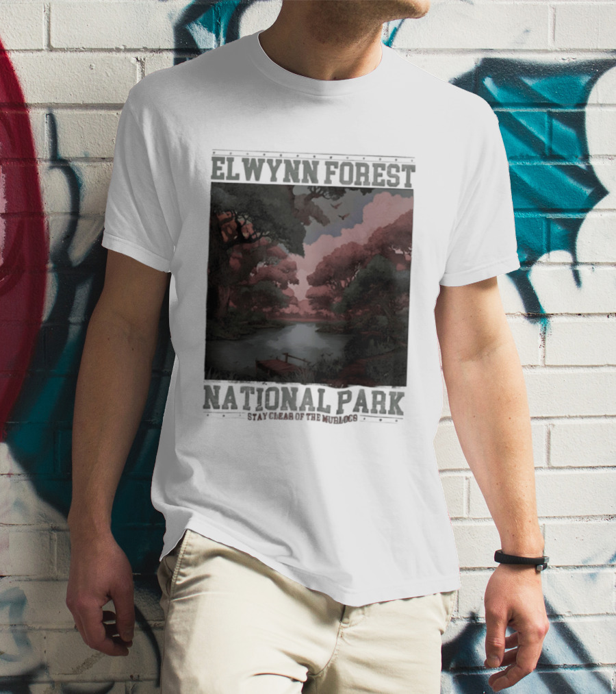 Elwynn Forest National Park Stay Clear Of The Murlocs Scenic Adventure T-Shirt