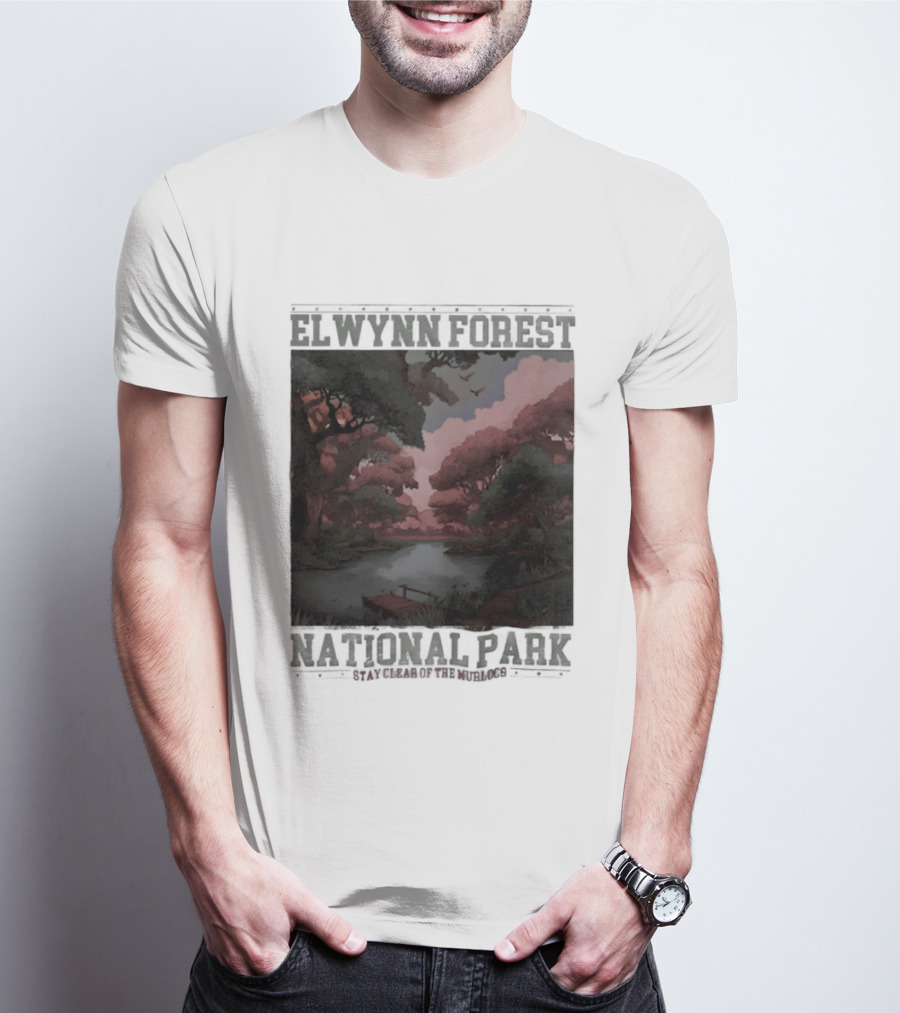 Elwynn Forest National Park Stay Clear Of The Murlocs Scenic Adventure T-Shirt
