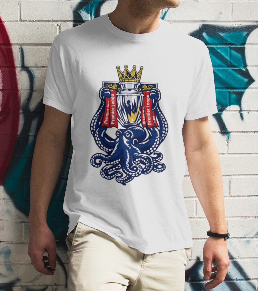Octopus Holding Premier League Trophy Arsenal 2026 T-Shirt