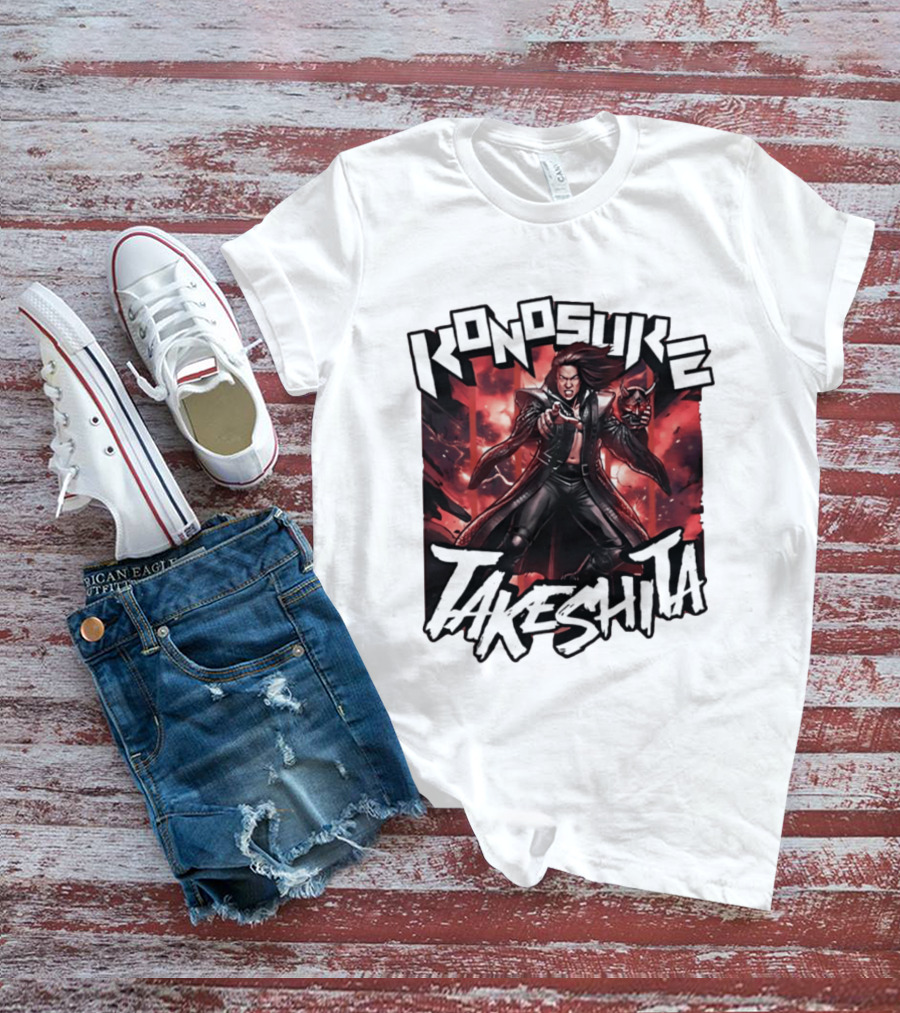 Konosuke Takeshita Intense Action Red T-Shirt