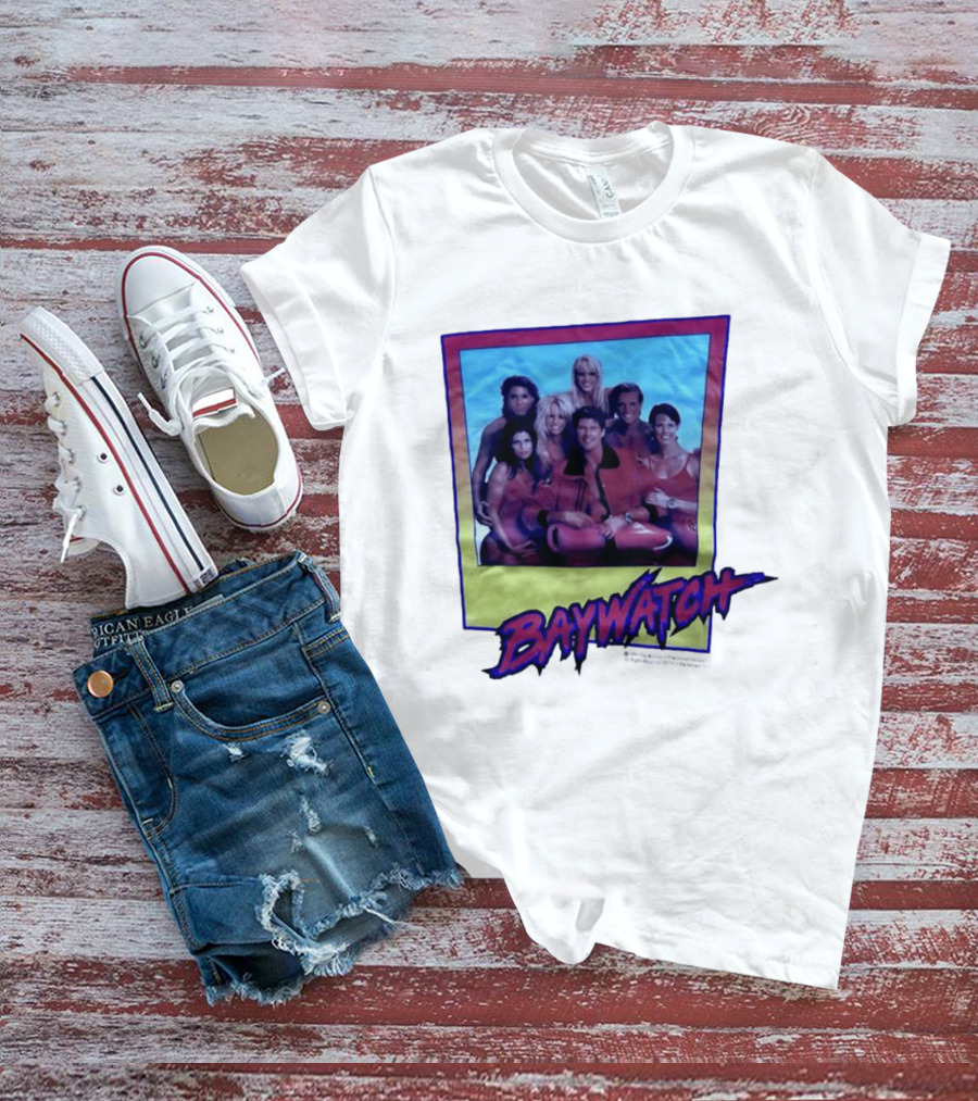 Bay Cast Photo Retro Style Shay Mitchell 1995 T-Shirt