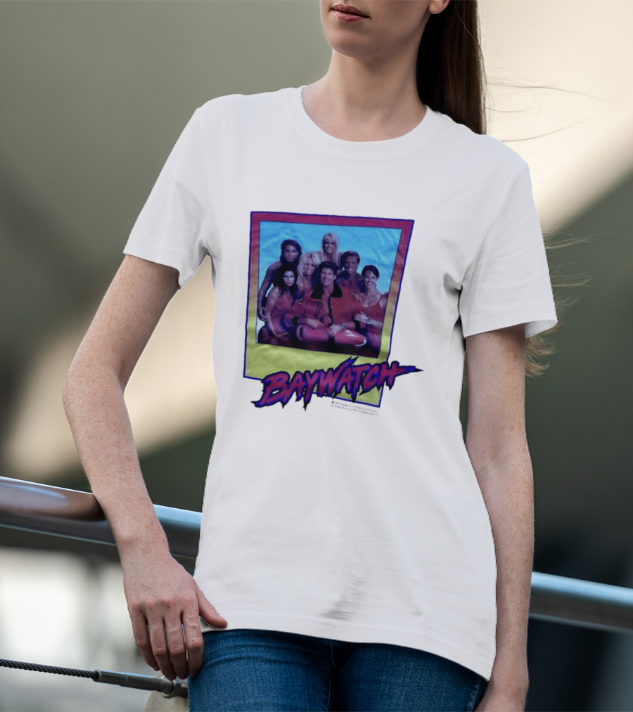 Bay Cast Photo Retro Style Shay Mitchell 1995 T-Shirt