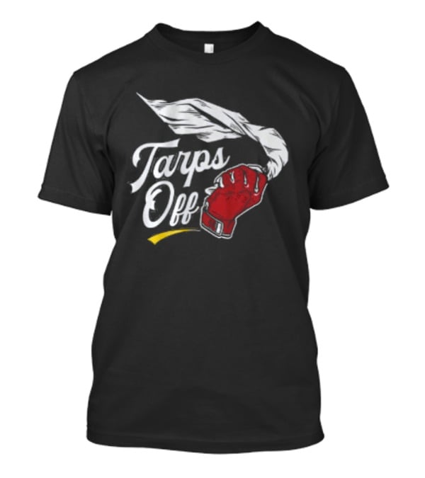 St. Louis Baseball Tarps Off Red Chair Sports Fan T-Shirt