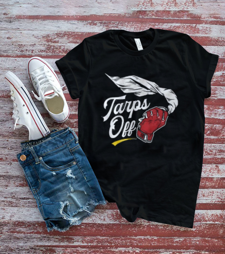 St. Louis Baseball Tarps Off Red Chair Sports Fan T-Shirt