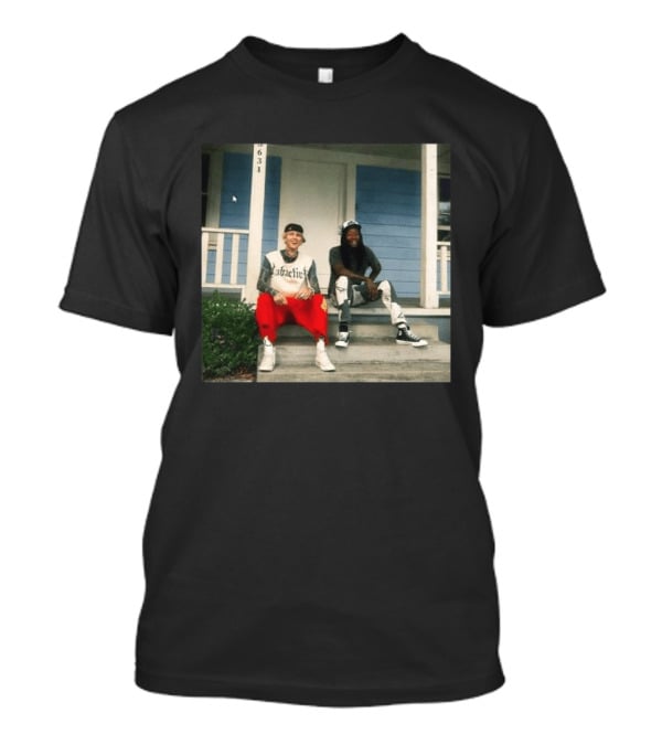 Machine Gun Kelly MGK X Wiz Khalifa Blog Era Boyz Mixtape Cover 3631 T-Shirt