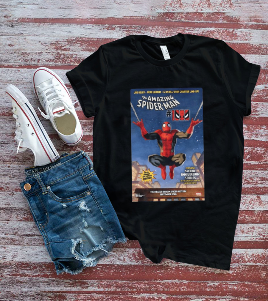 The Amazing Spider Man 1000 Special Anniversary Stories Greatest Creative Hands On Earth Marvel 2025 T-Shirt