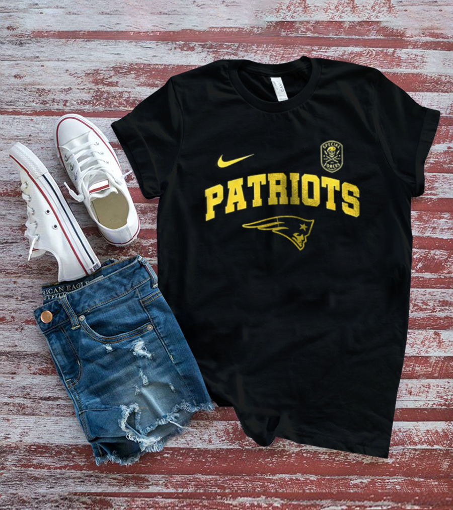 New England Patriots Nike Armed Forces Salute Veteran Honor T-Shirt