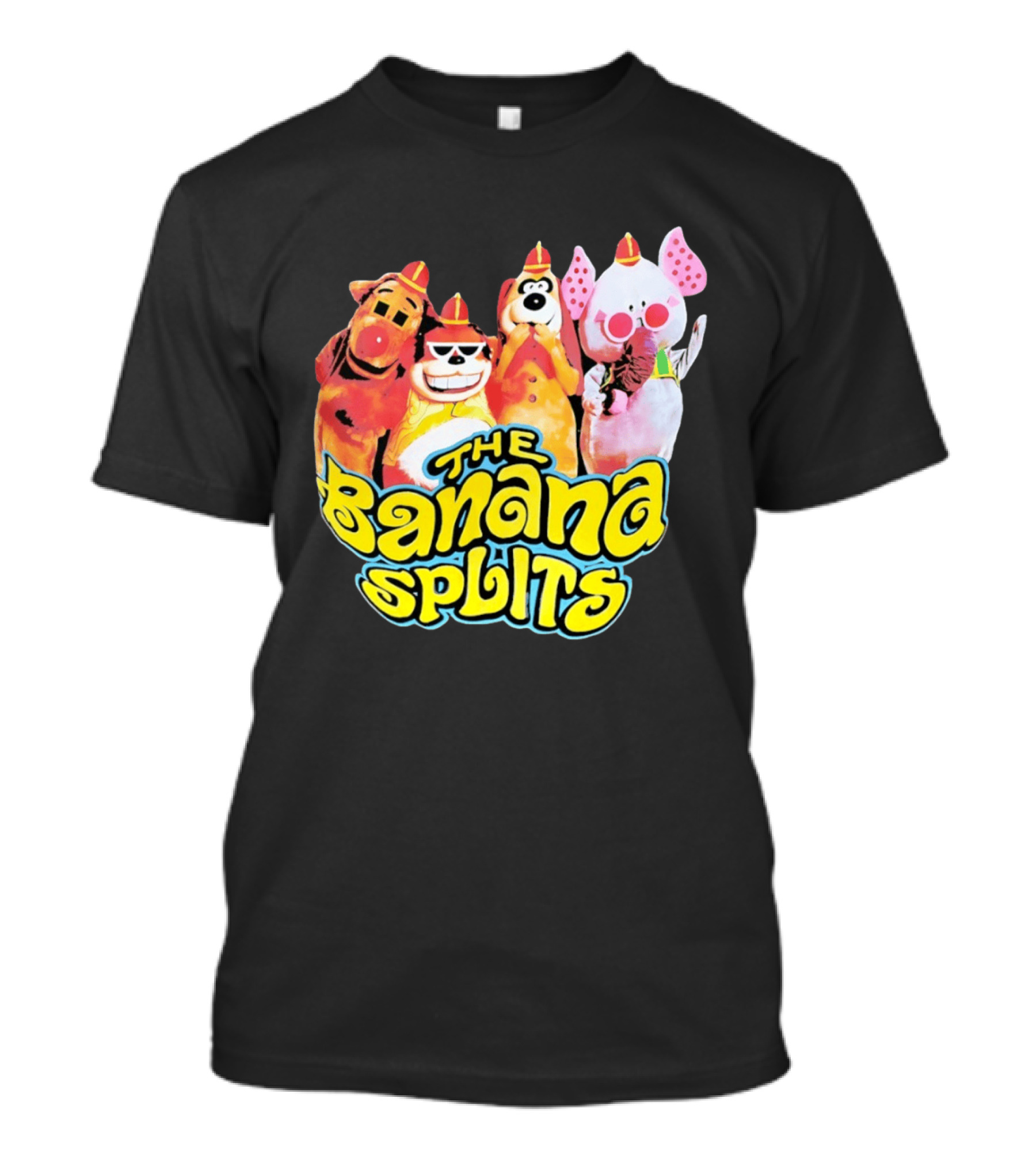 The Banana Splits Characters Hanna Barbera Retro Animation Series T-Shirt