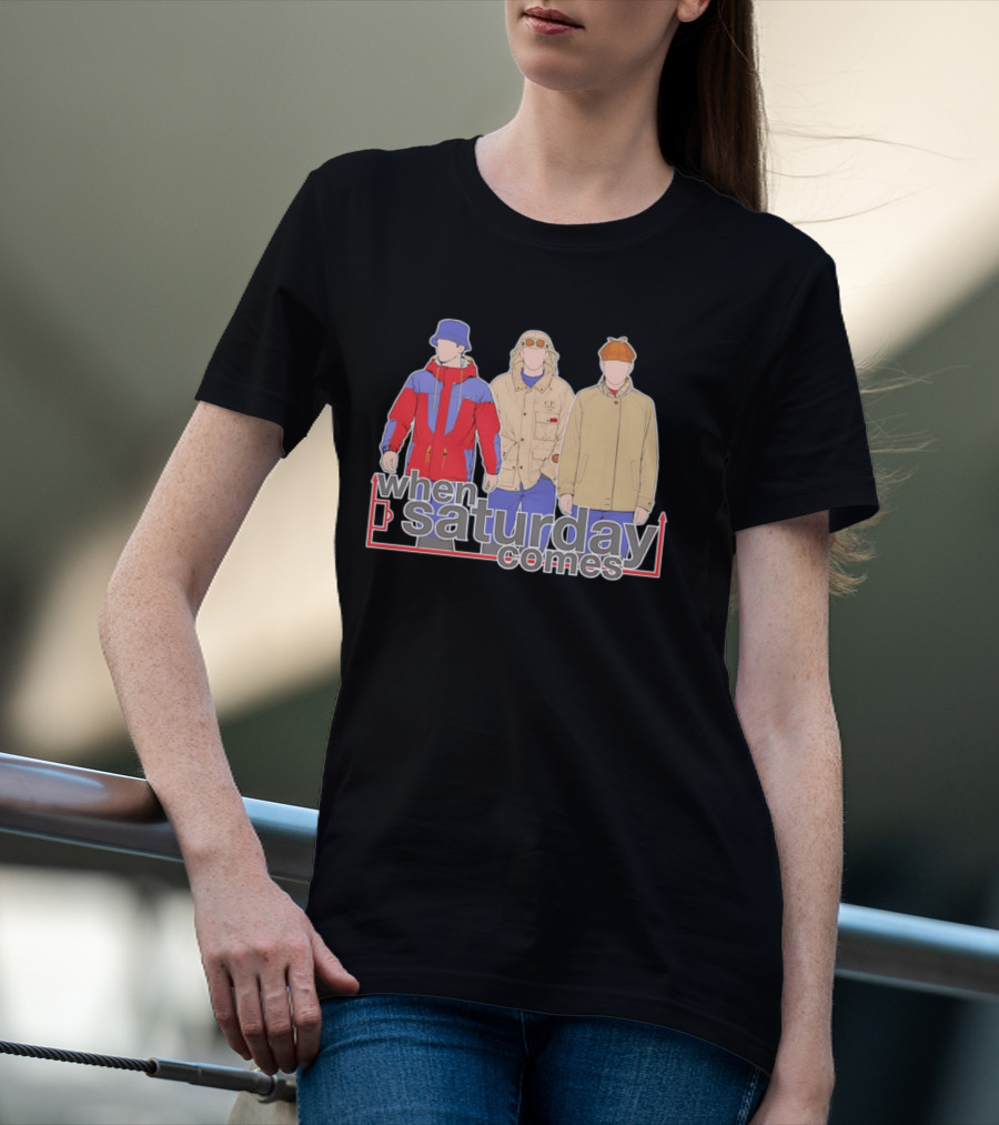 When Saturday Comes Terrace Casual CP T-Shirt