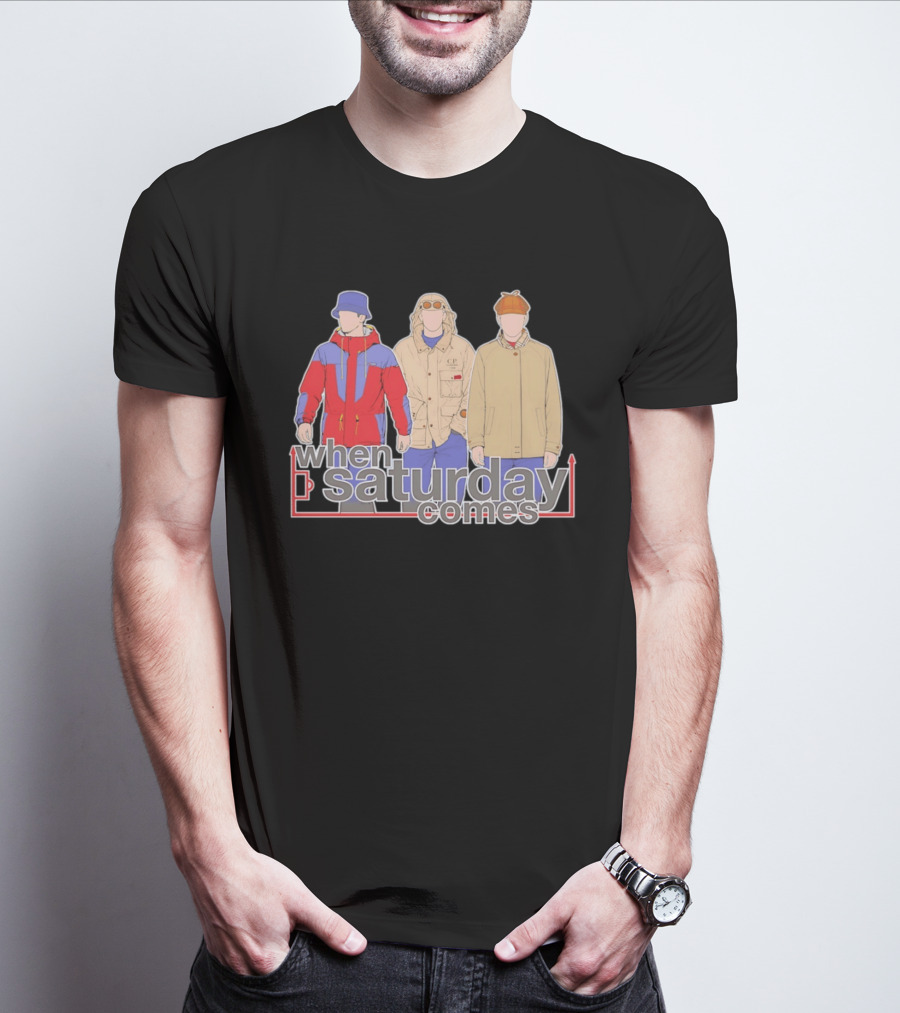 When Saturday Comes Terrace Casual CP T-Shirt