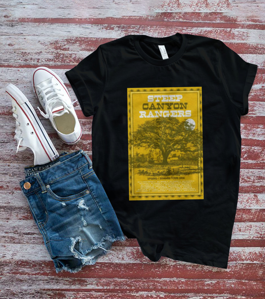 Steep Canyon Rangers Spring Summer Tour 2026 T-Shirt