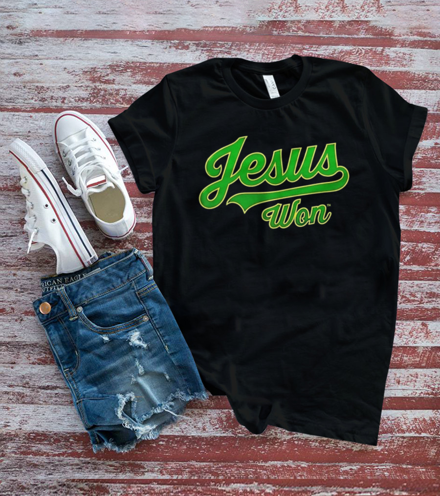 Oakland Athletics Jesus Won T-Shirt