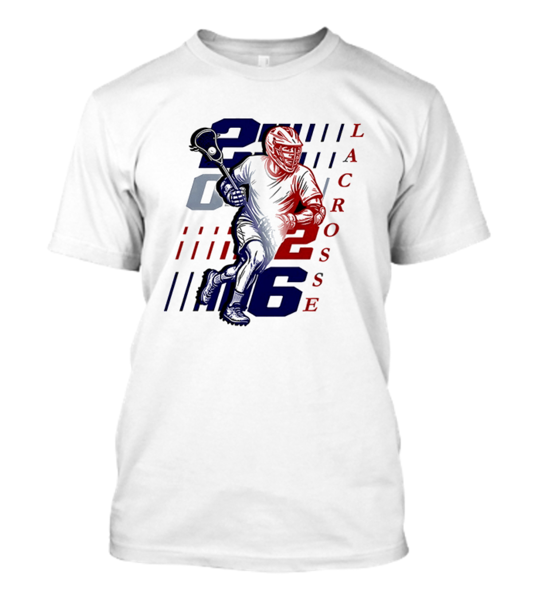 2026 Lacrosse Tournament Big Ten Championship Player Action T-Shirt