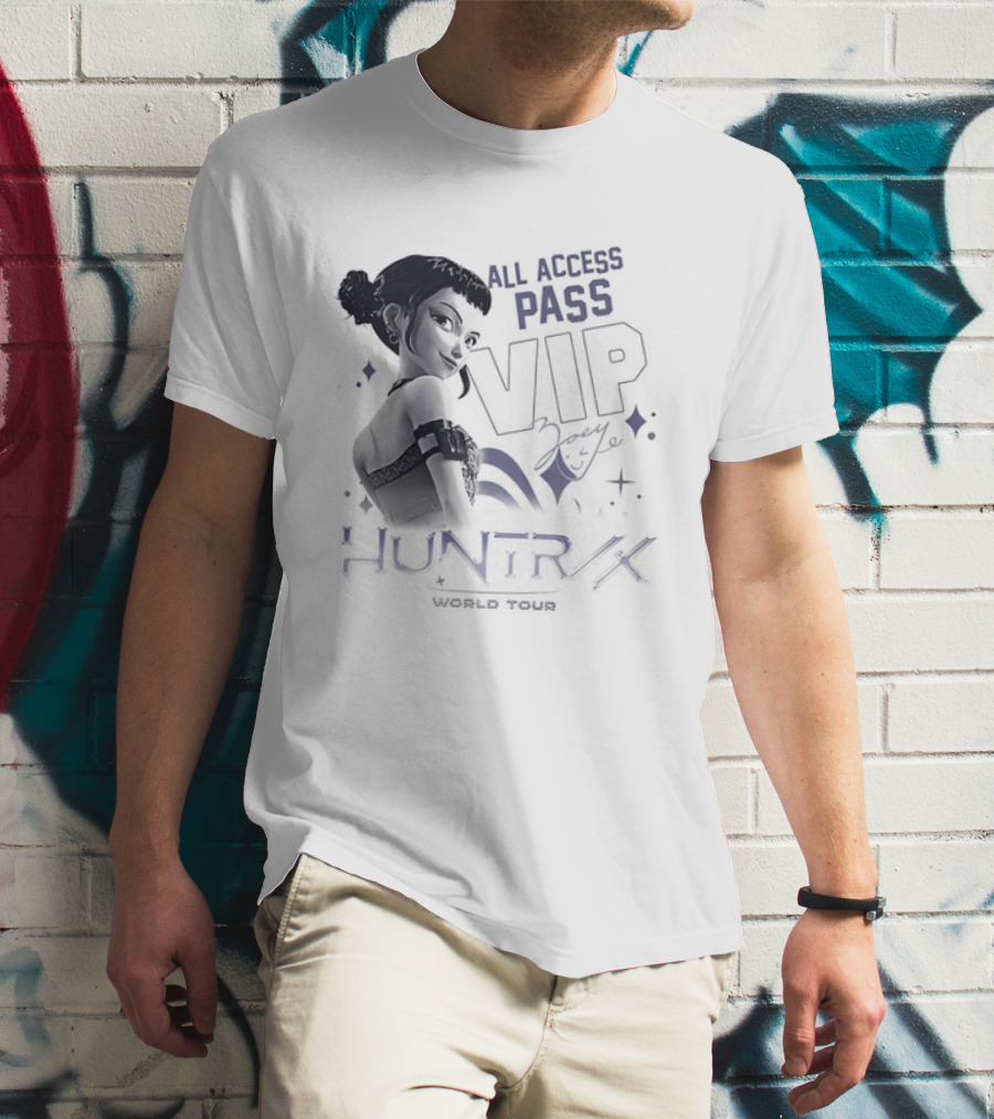 All Access Pass VIP KPop Demon Hunters Zoey T-Shirt