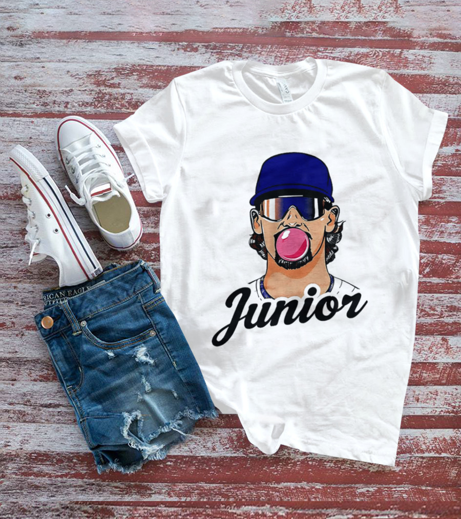 Junior Bubblegum Bobby Witt Jr Kansas City Royals Baseball T-Shirt