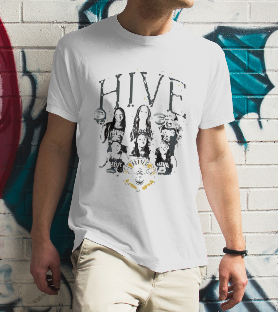 Hive Basketball Club Player Team Lineup T-Shirt