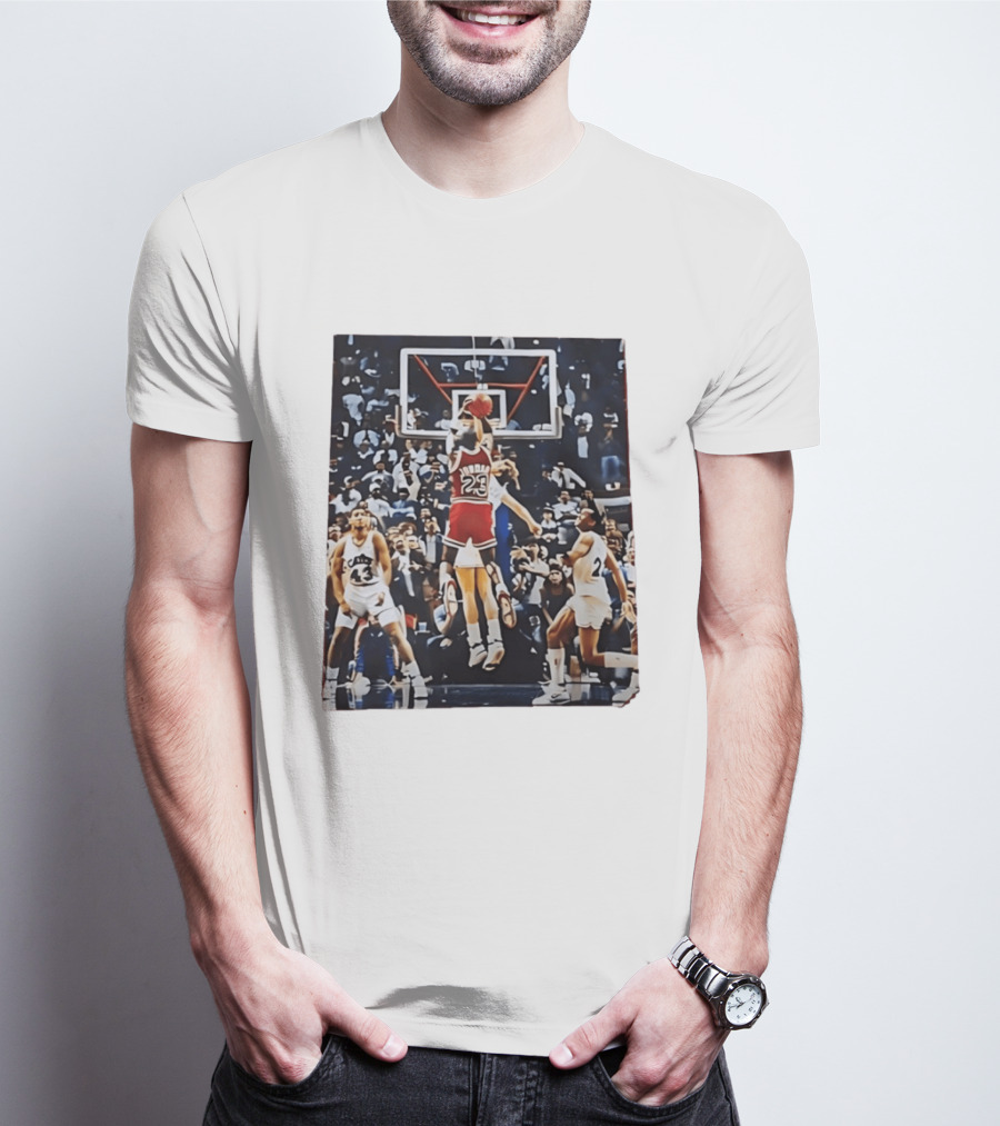 Michael Jordan 23 Chicago Bulls Iconic Basketball Moment T-Shirt