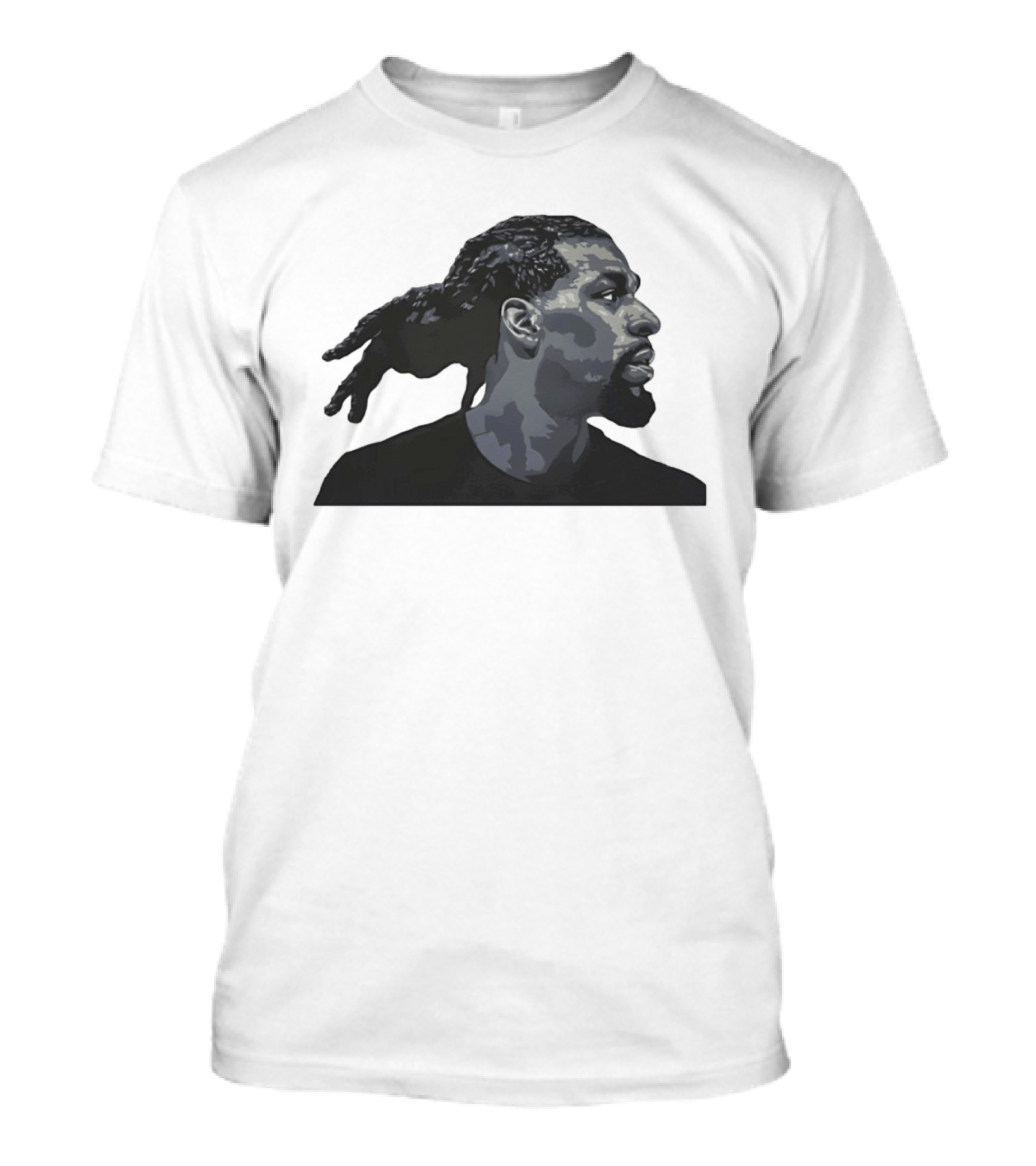 Naz Reid Basketball Athlete Profile Dreads T-Shirt