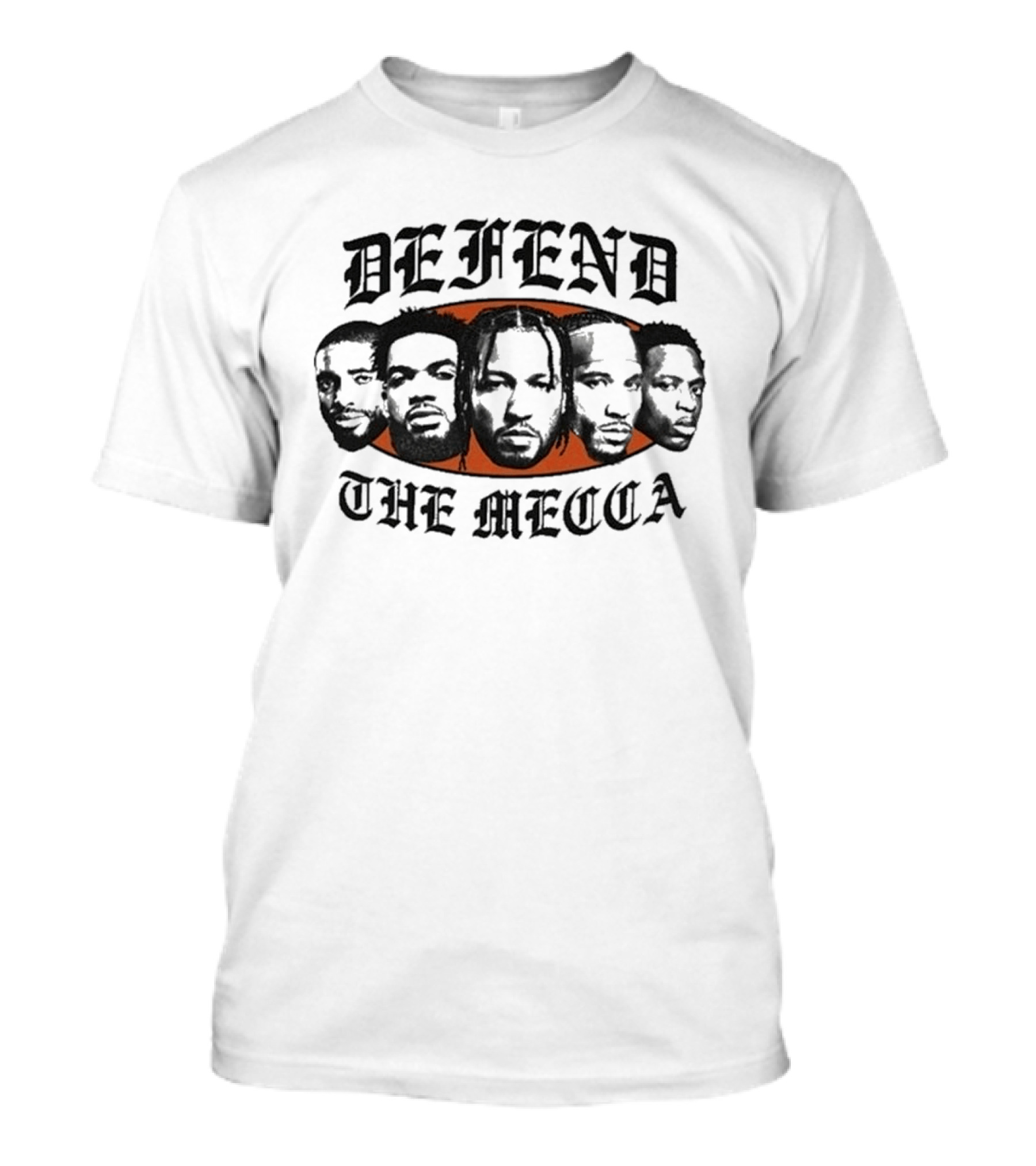 New York Knicks Defend The Mecca Basketball Team Faces T-Shirt