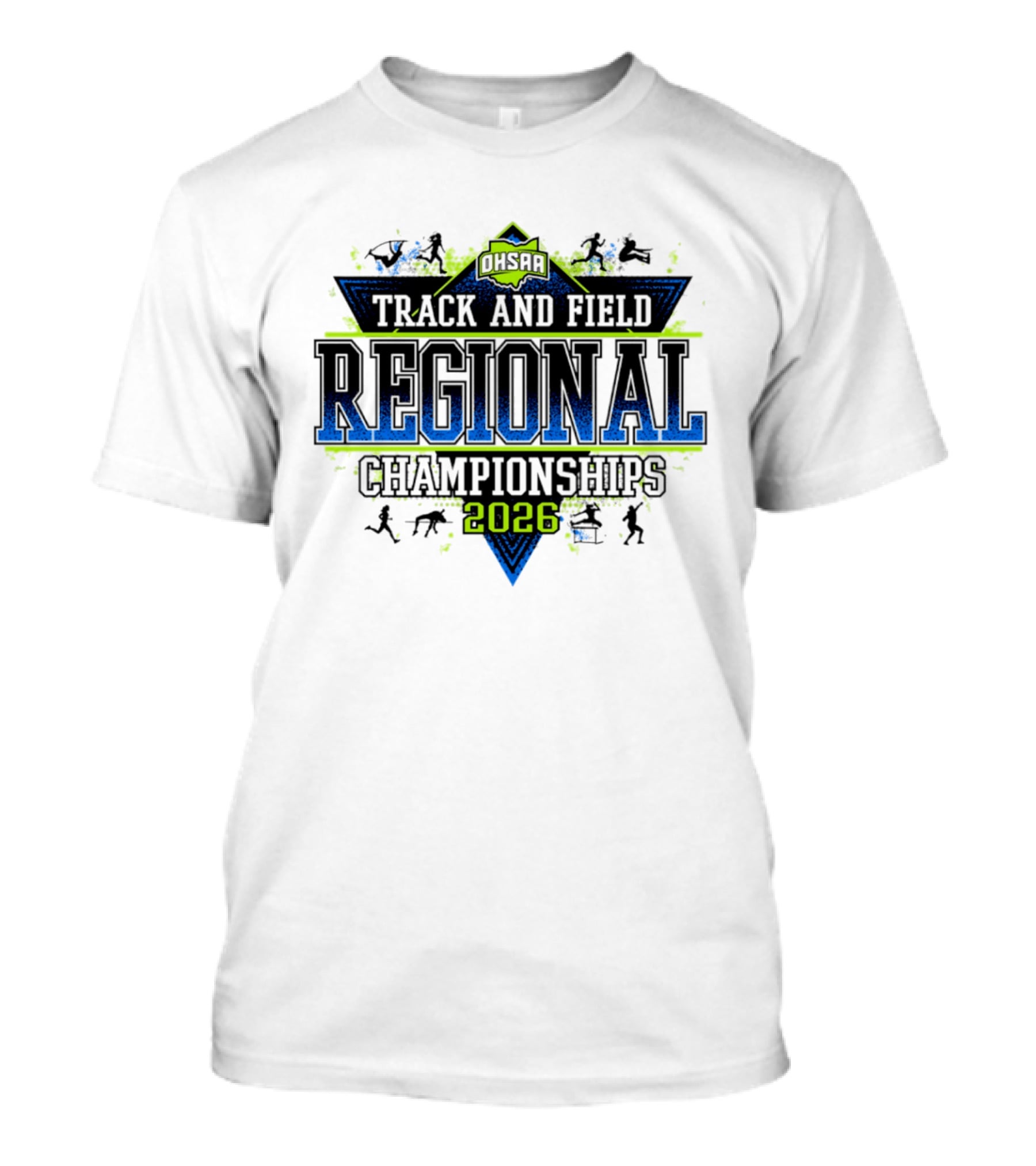 OHSAA 2026 Track And Field Regional Championships T-Shirt