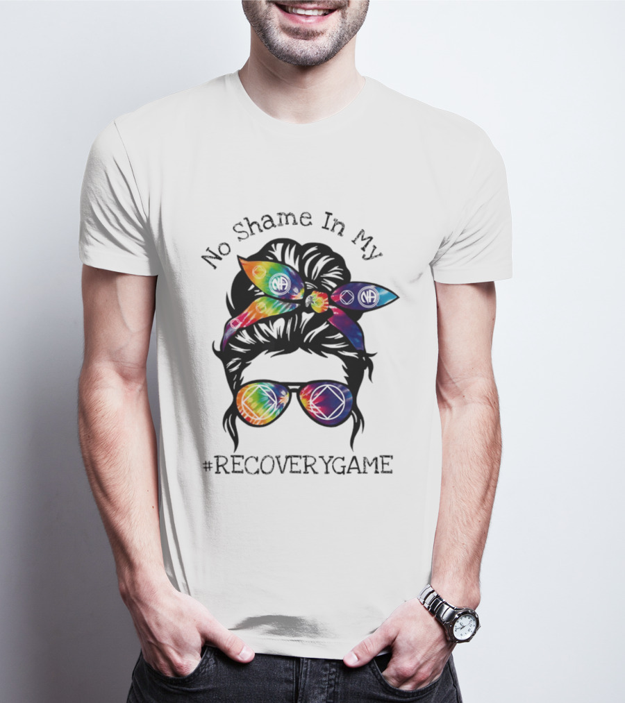 No Shame In My Recoverygame Narcotics Anonymous Alcoholics Anonymous T-Shirt