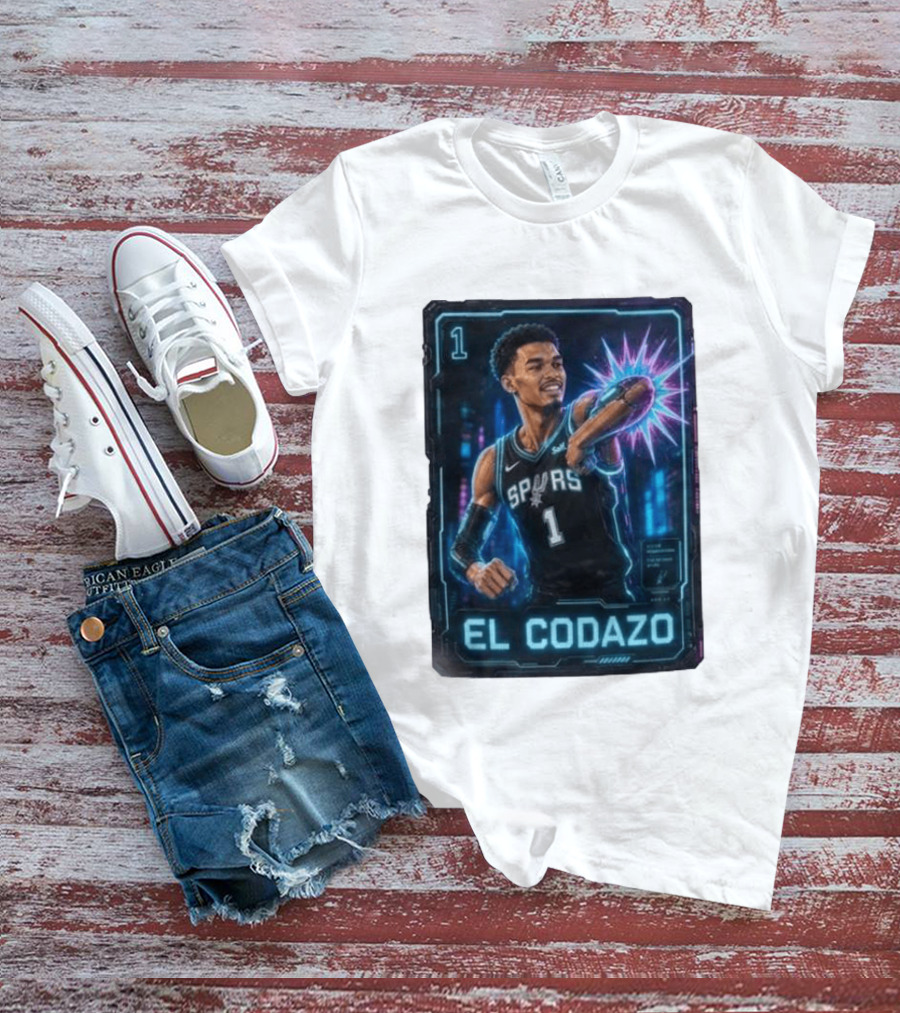 El Codazo Spurs Victor Wembanyama San Antonio 2026 T-Shirt