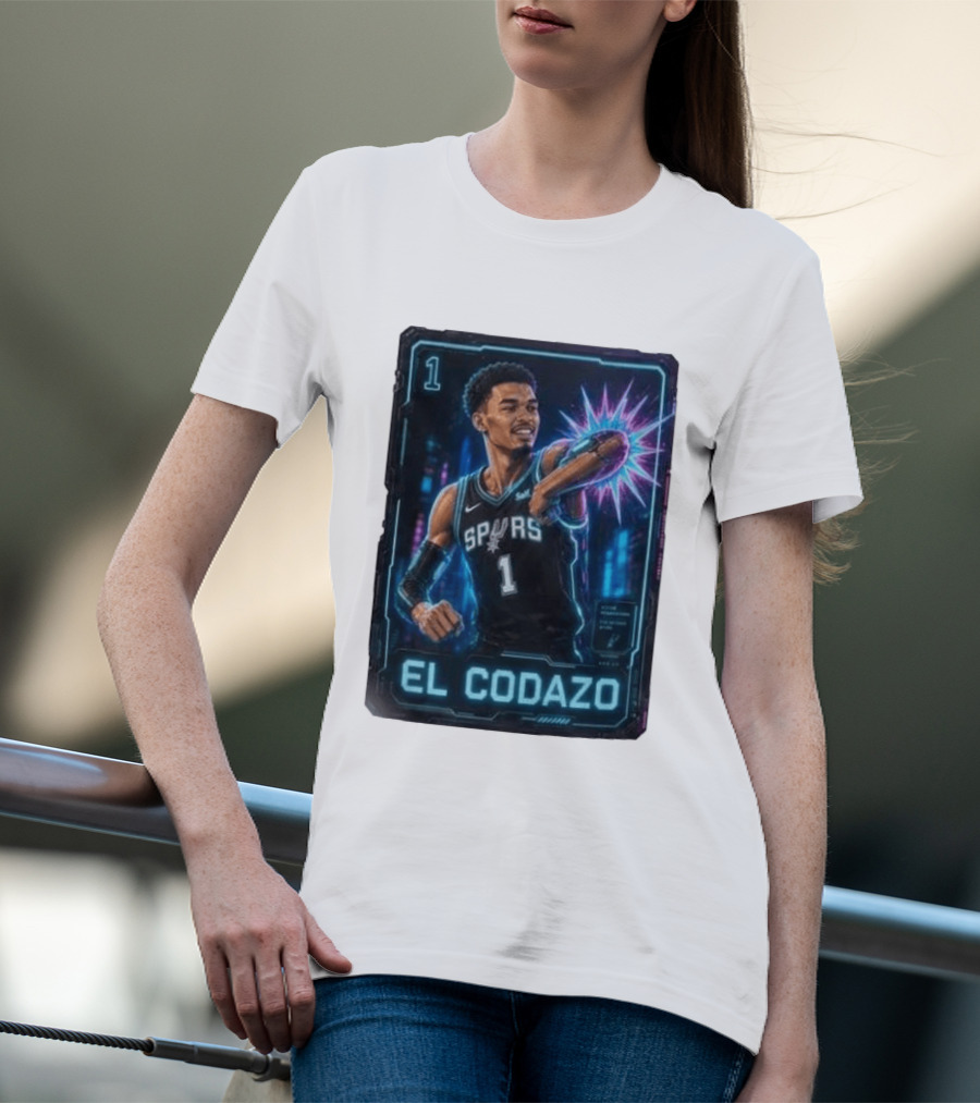 El Codazo Spurs Victor Wembanyama San Antonio 2026 T-Shirt