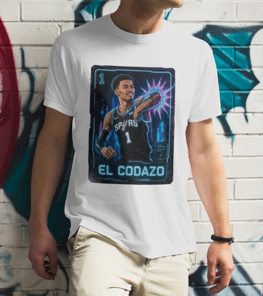 El Codazo Spurs Victor Wembanyama San Antonio 2026 T-Shirt