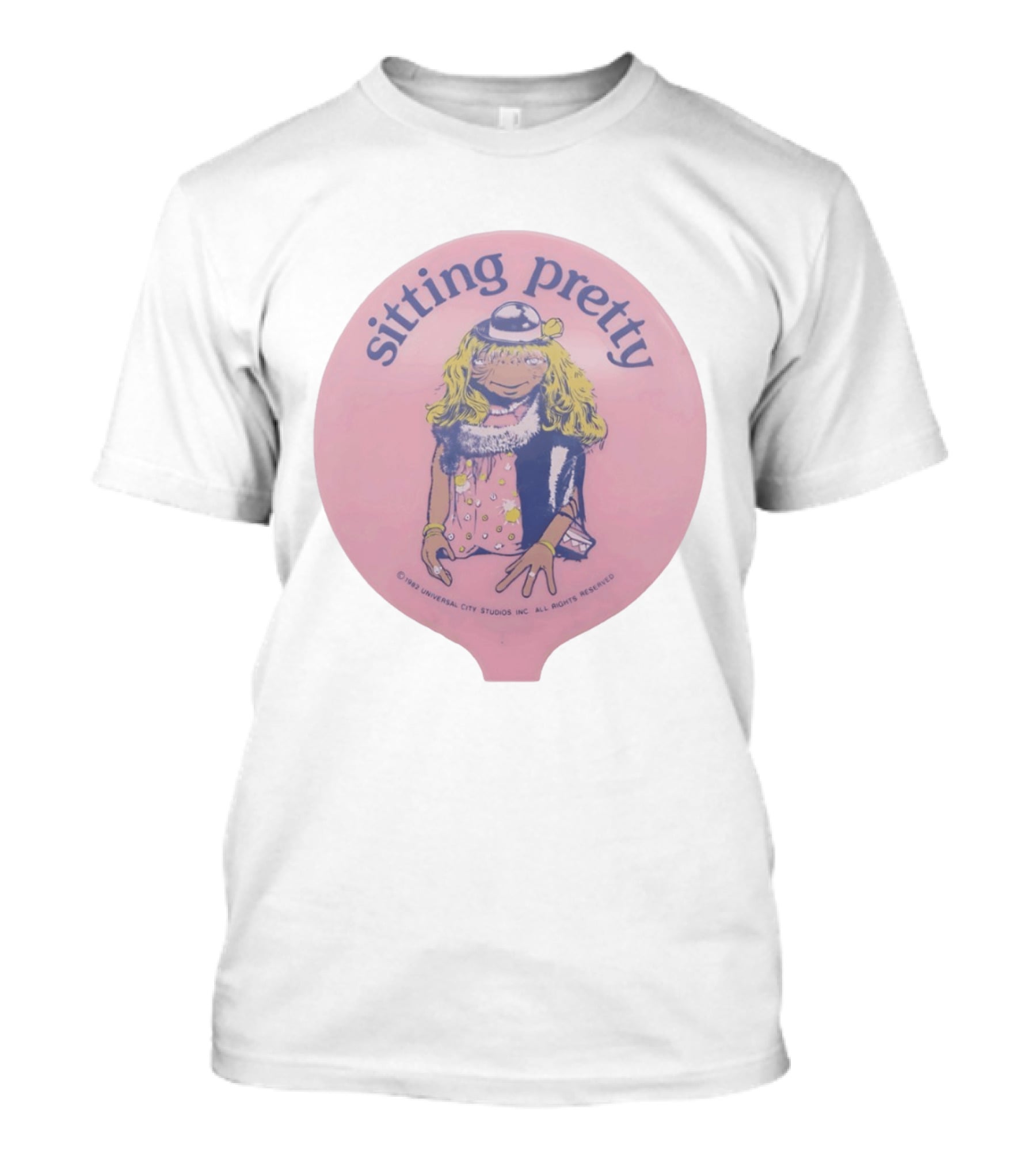 Sitting Pretty 1982 Universal City Studios ET T-Shirt