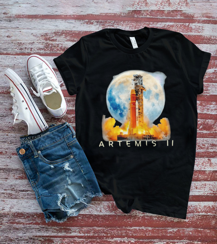 Artemis II Moon Mission NASA Rocket Launch 2026 T-Shirt