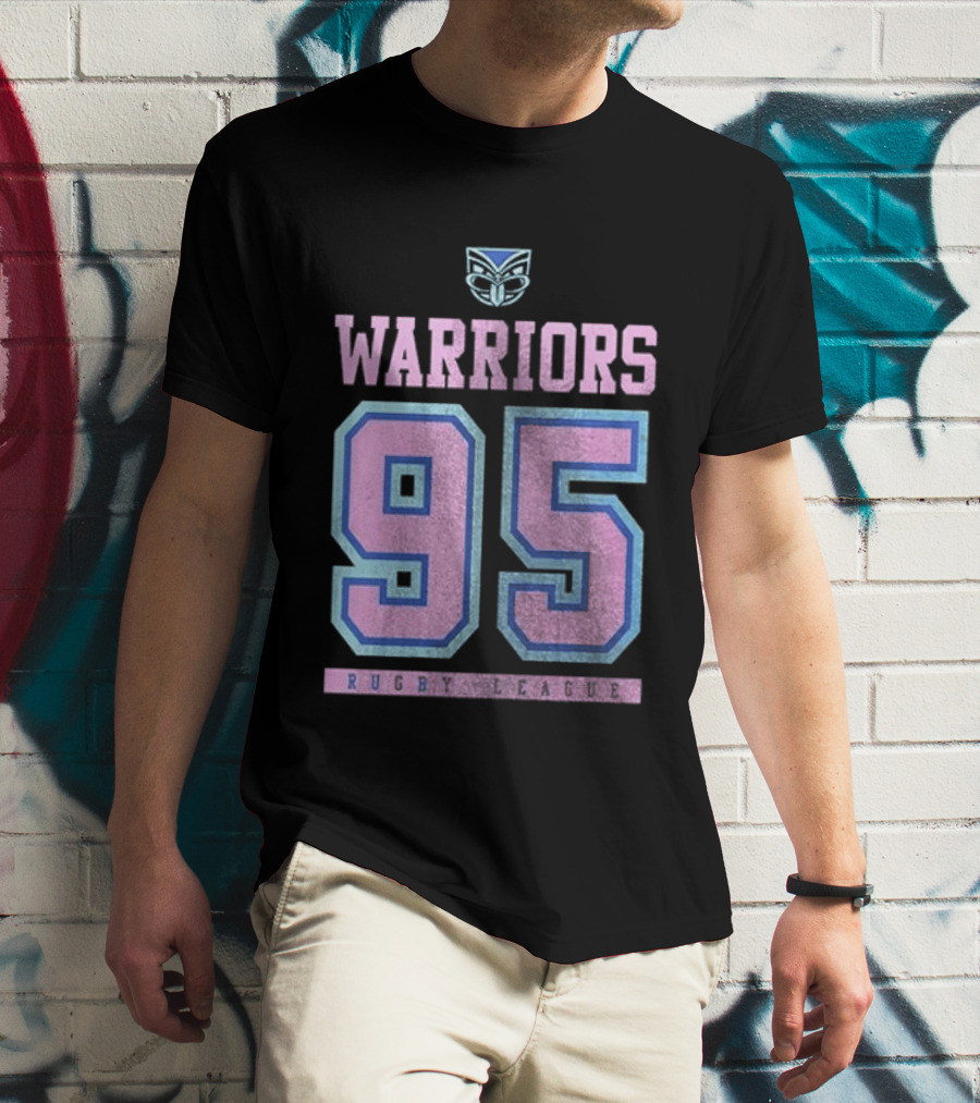 New Zealand Warriors 95 RD Name And Number T-Shirt