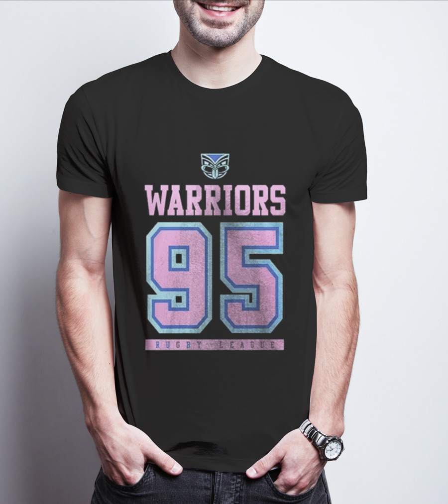 New Zealand Warriors 95 RD Name And Number T-Shirt