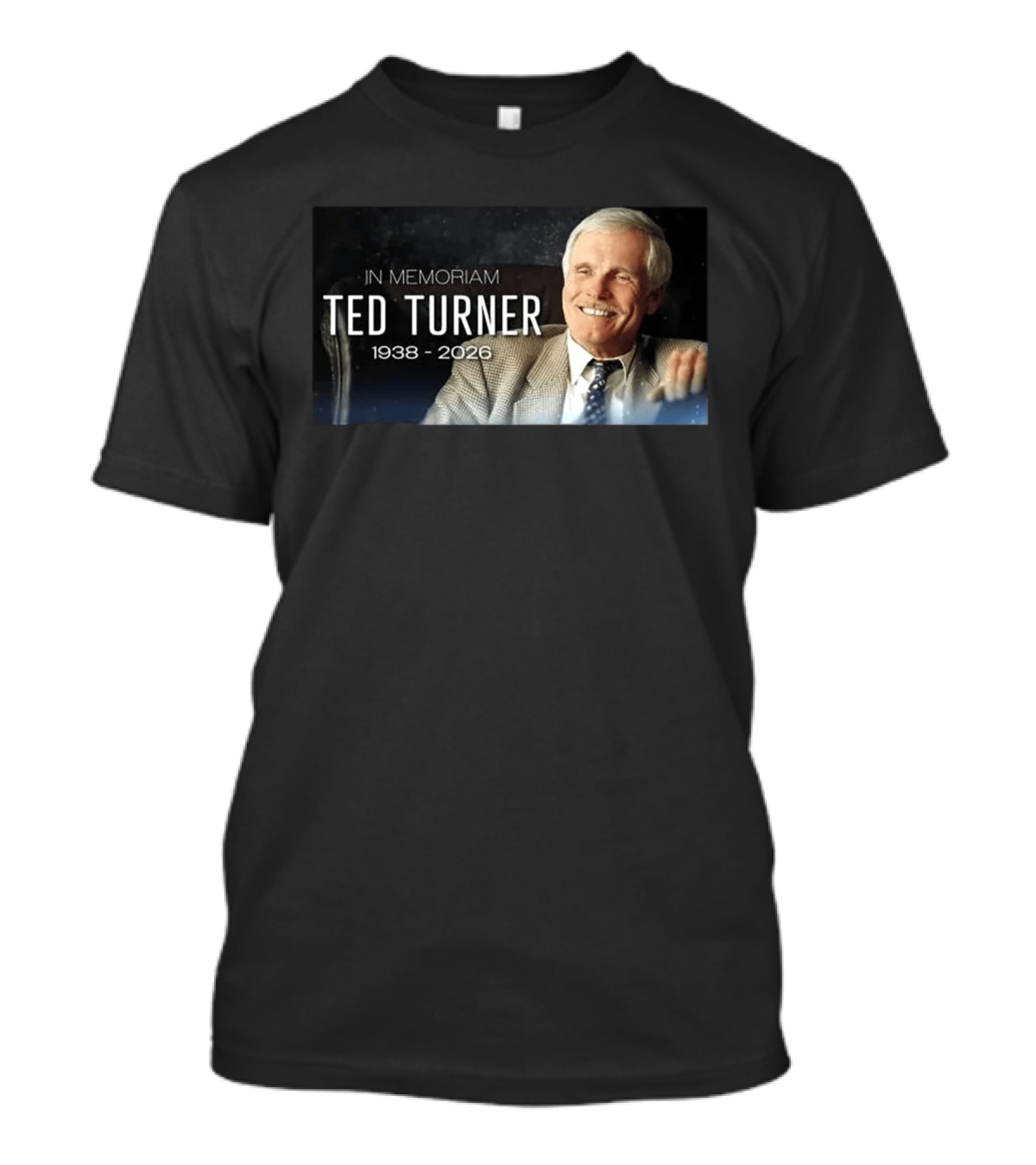 In Memoriam Ted Turner 1938 2026 T-Shirt
