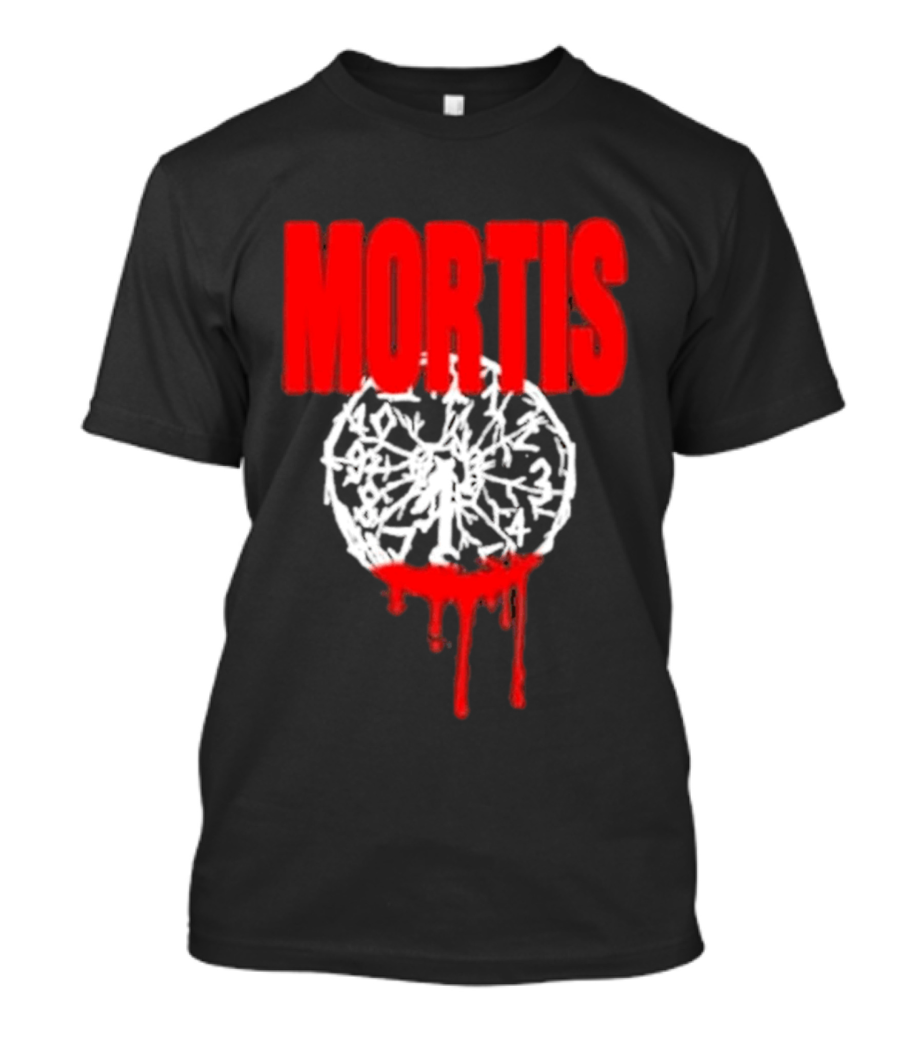 MORTIS Dripping Bloody Wheel T-Shirt