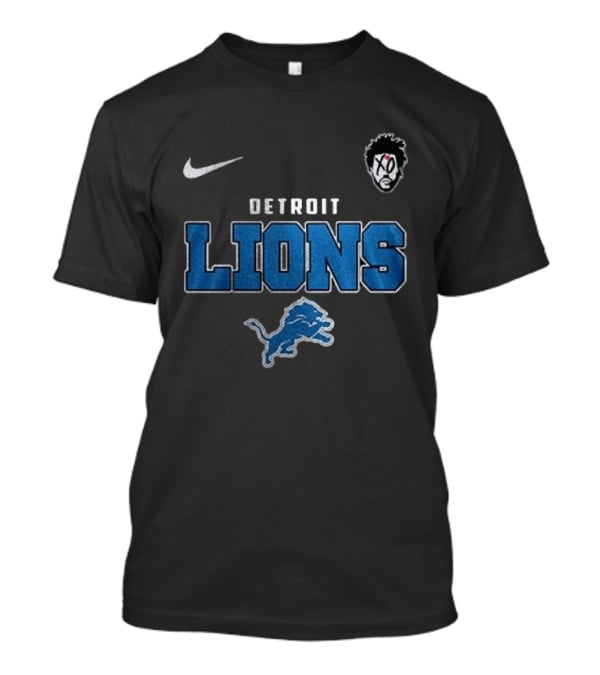 Detroit Lions The Weeknd XO Nike Collab T-Shirt