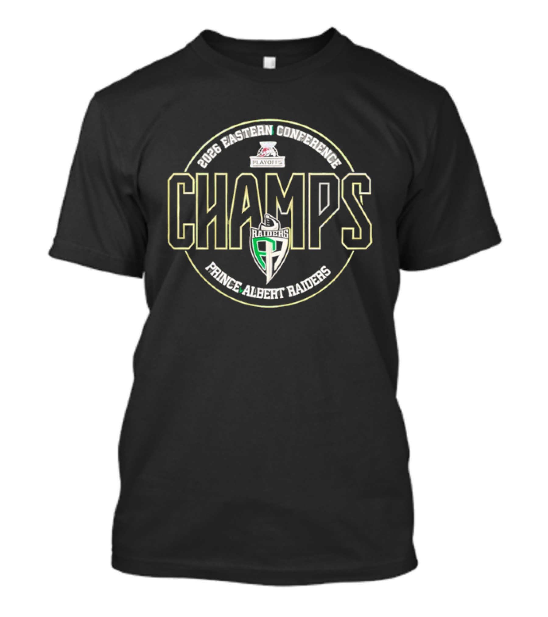 Prince Albert Raiders 2026 WHL Eastern Conference Champs T-Shirt